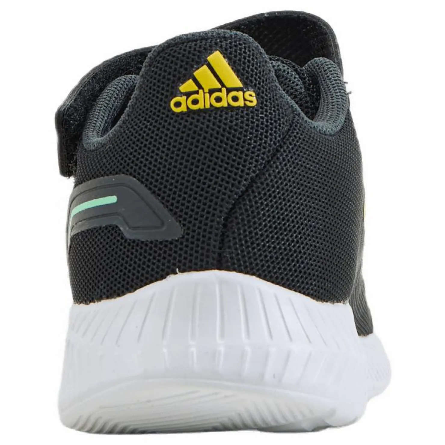 adidas Runfalcon 2.0 Shoes Core Black / Beam Yellow / Beam Green Svart Sale