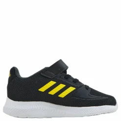 adidas Runfalcon 2.0 Shoes Core Black / Beam Yellow / Beam Green Svart Sale