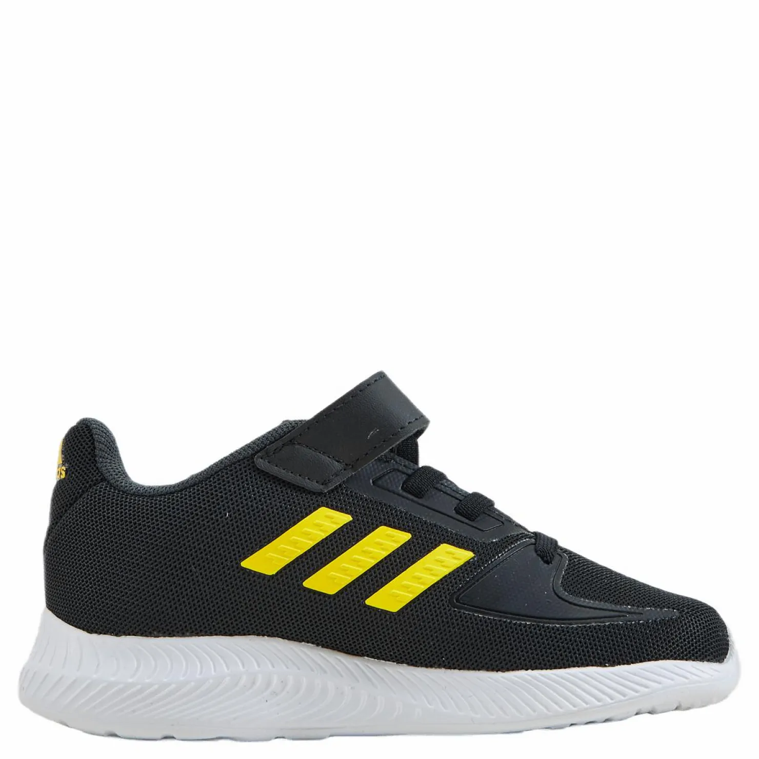 adidas Runfalcon 2.0 Shoes Core Black / Beam Yellow / Beam Green Svart Sale