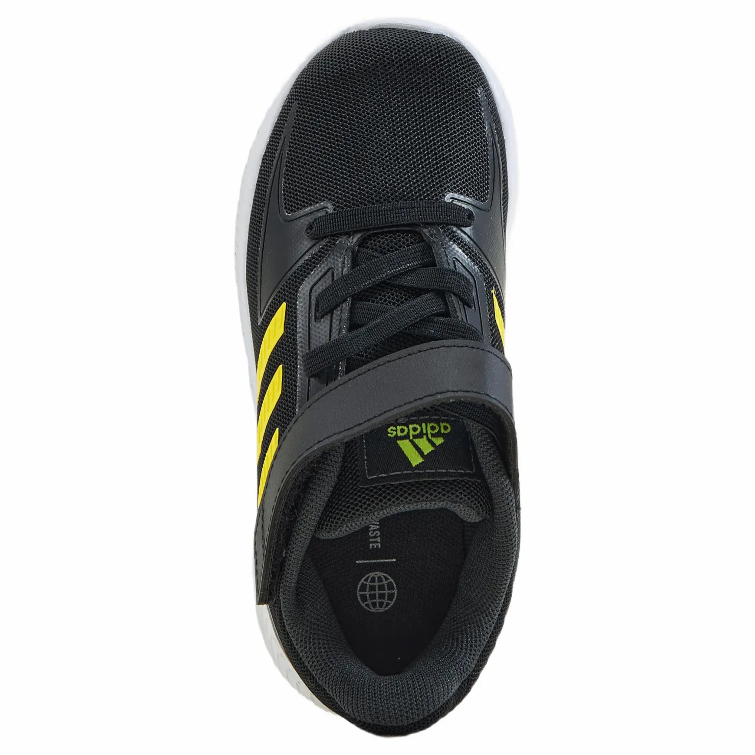 adidas Runfalcon 2.0 Shoes Core Black / Beam Yellow / Beam Green Svart Sale