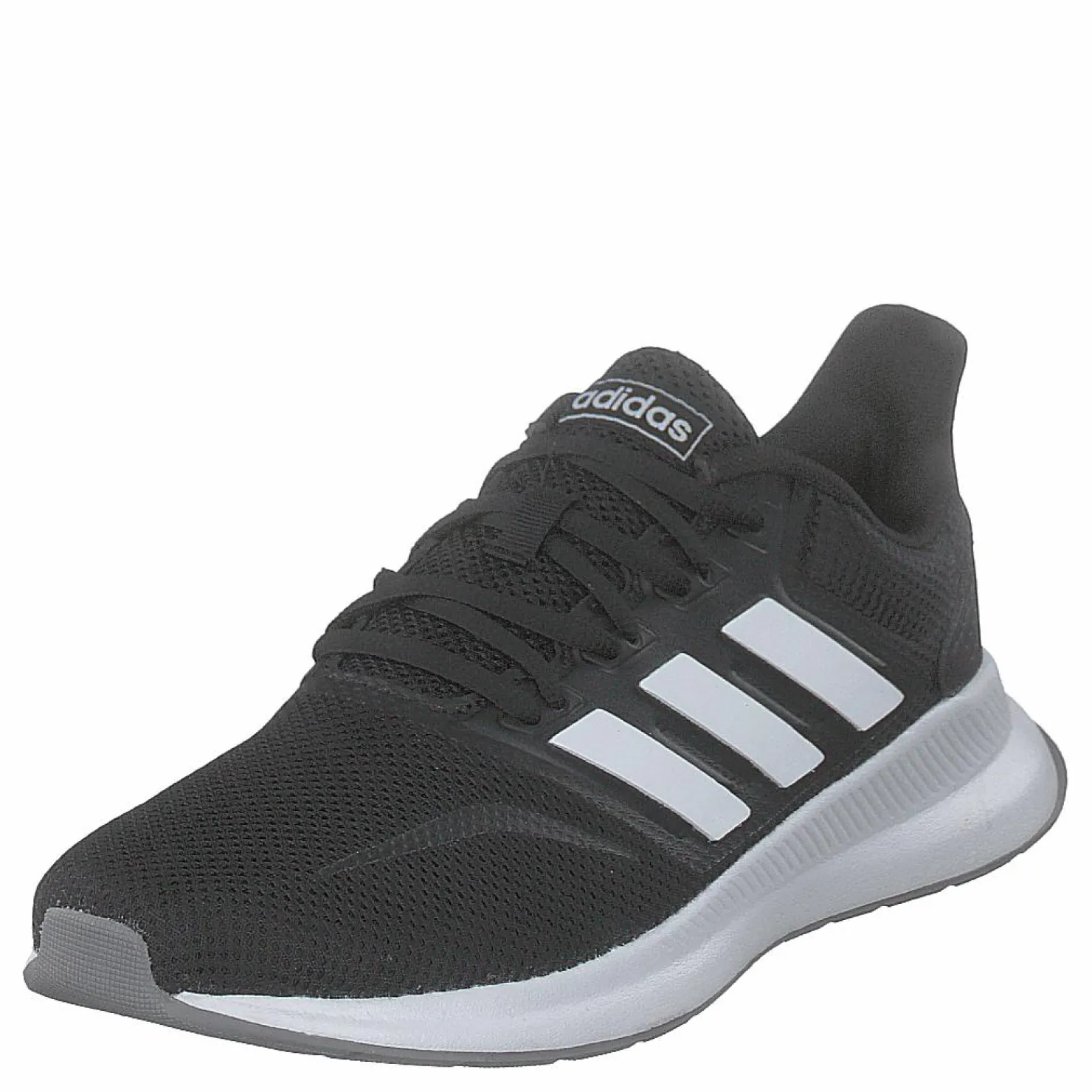adidas Runfalcon Shoes Core Black / Cloud White / Grey Three Svart Discount