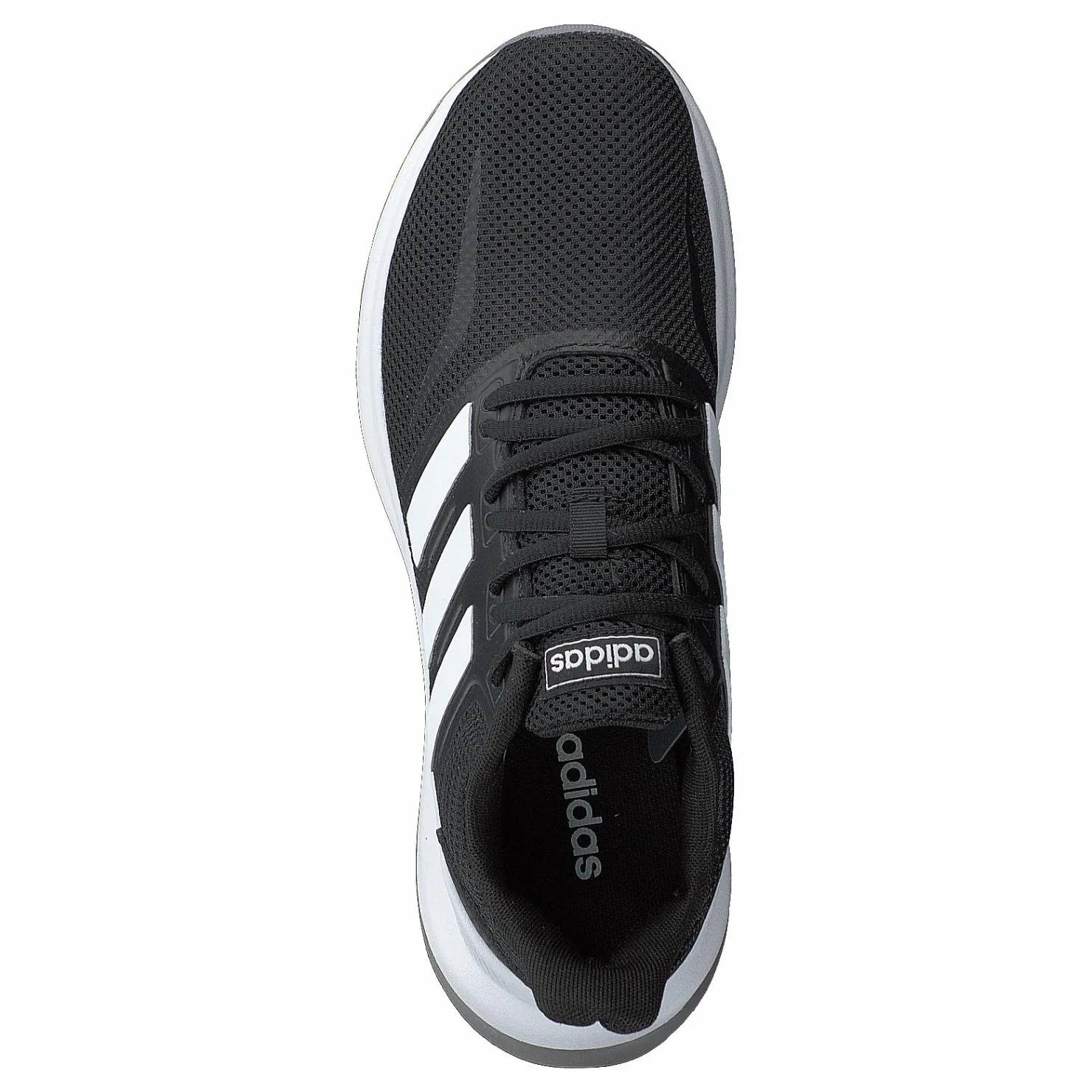 adidas Runfalcon Shoes Core Black / Cloud White / Grey Three Svart Discount