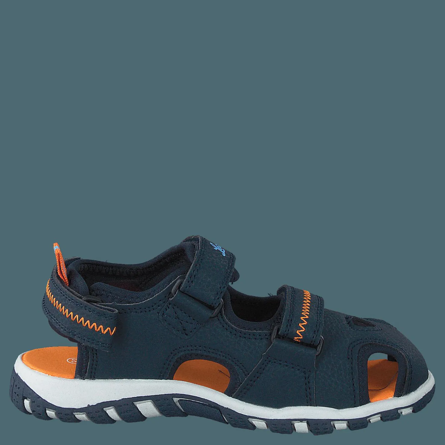 Leaf Runn Navy/orange Blå Discount