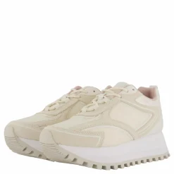 Calvin Klein Runner Laceup Authentic Creamy White/peach Whip Beige Discount