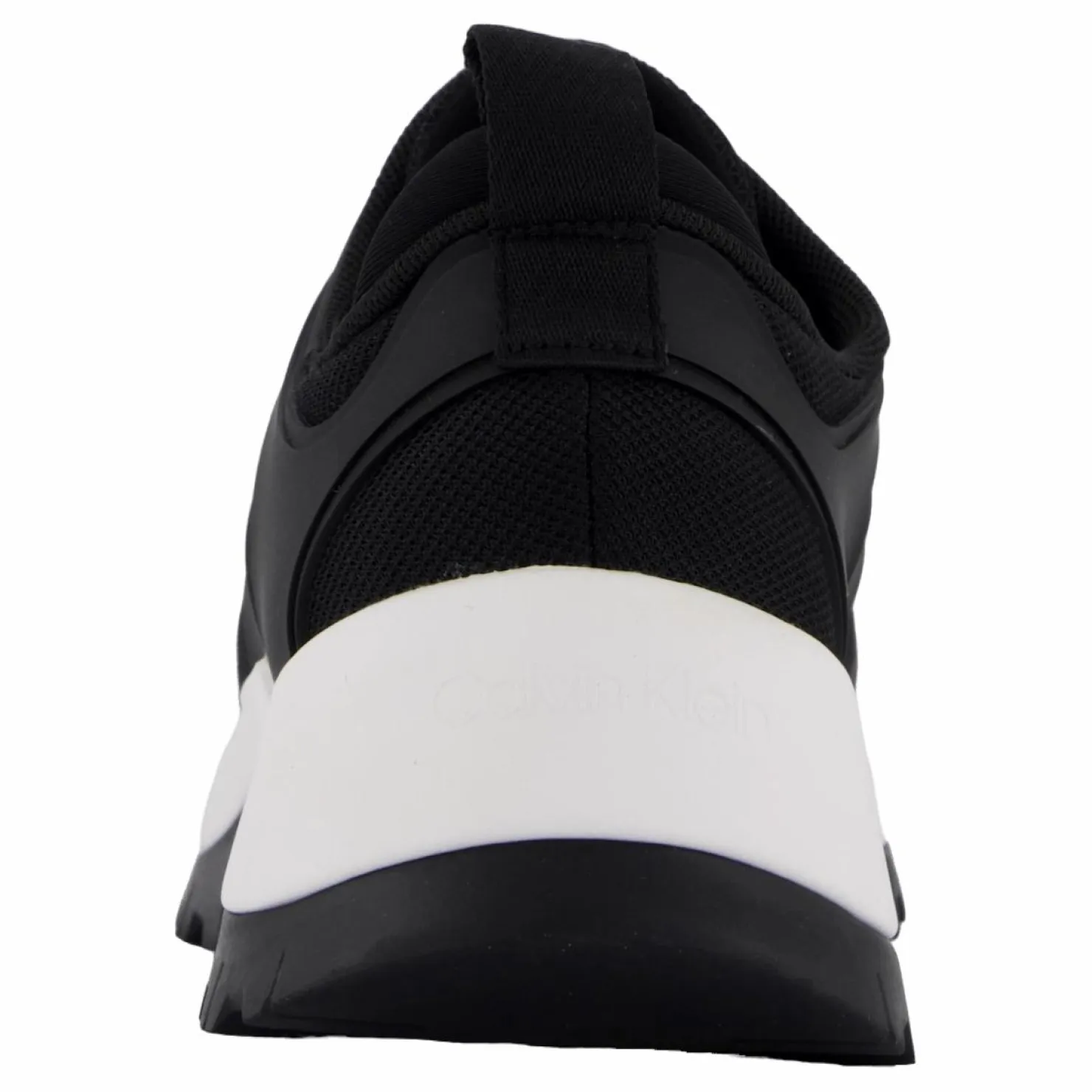 Calvin Klein Runner Slip On W/zip Mix M Ck Black Svart Hot