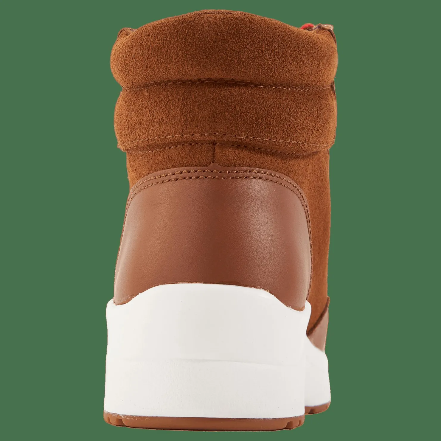 Lauren Ralph Lauren Rylee Suede & Leather High-Top Sneaker Whiskey/Deep Saddle Tan Brun Sale