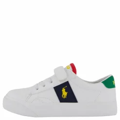 Ralph Lauren Junior Ryley Ps T-white Tumbled/navy/green W/ Vit Hot