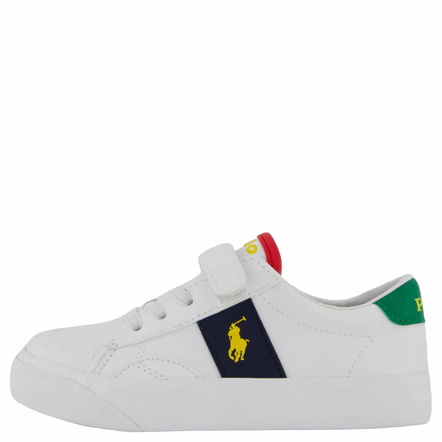 Ralph Lauren Junior Ryley Ps T-white Tumbled/navy/green W/ Vit Hot