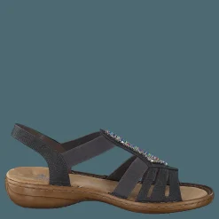 Rieker 608S1-45 Basalt Grå Clearance