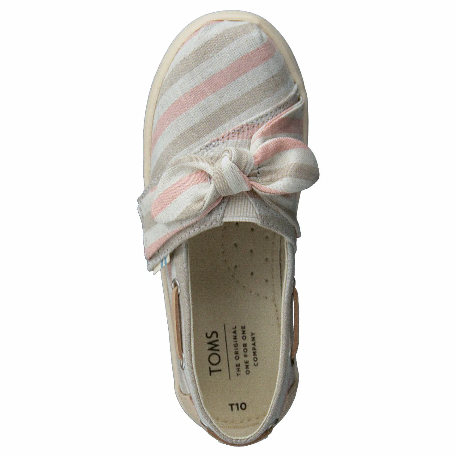 Toms Salmon Wvn Strpe/syn Tn Bimini Pink Grå och Beige