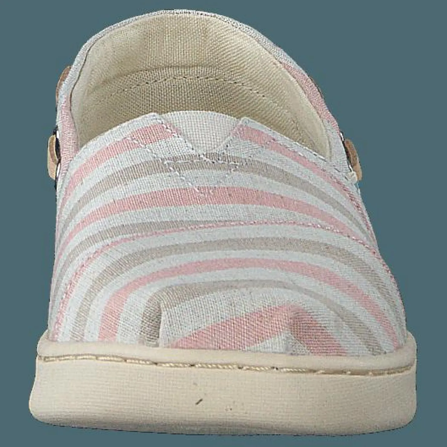 Toms Salmon Wvn Strpe/syn Yt Bimini Pink Beige och Grå Outlet