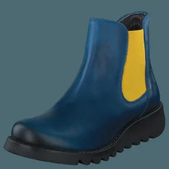 Fly London Salv Royal Blue Blå och Turkos Discount