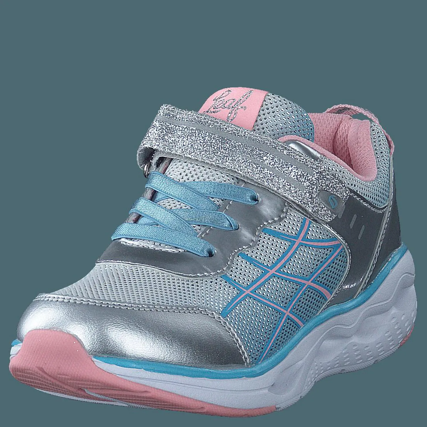 Leaf Samset Silver/pink Silver, Rosa, Metallisk och Blå Discount