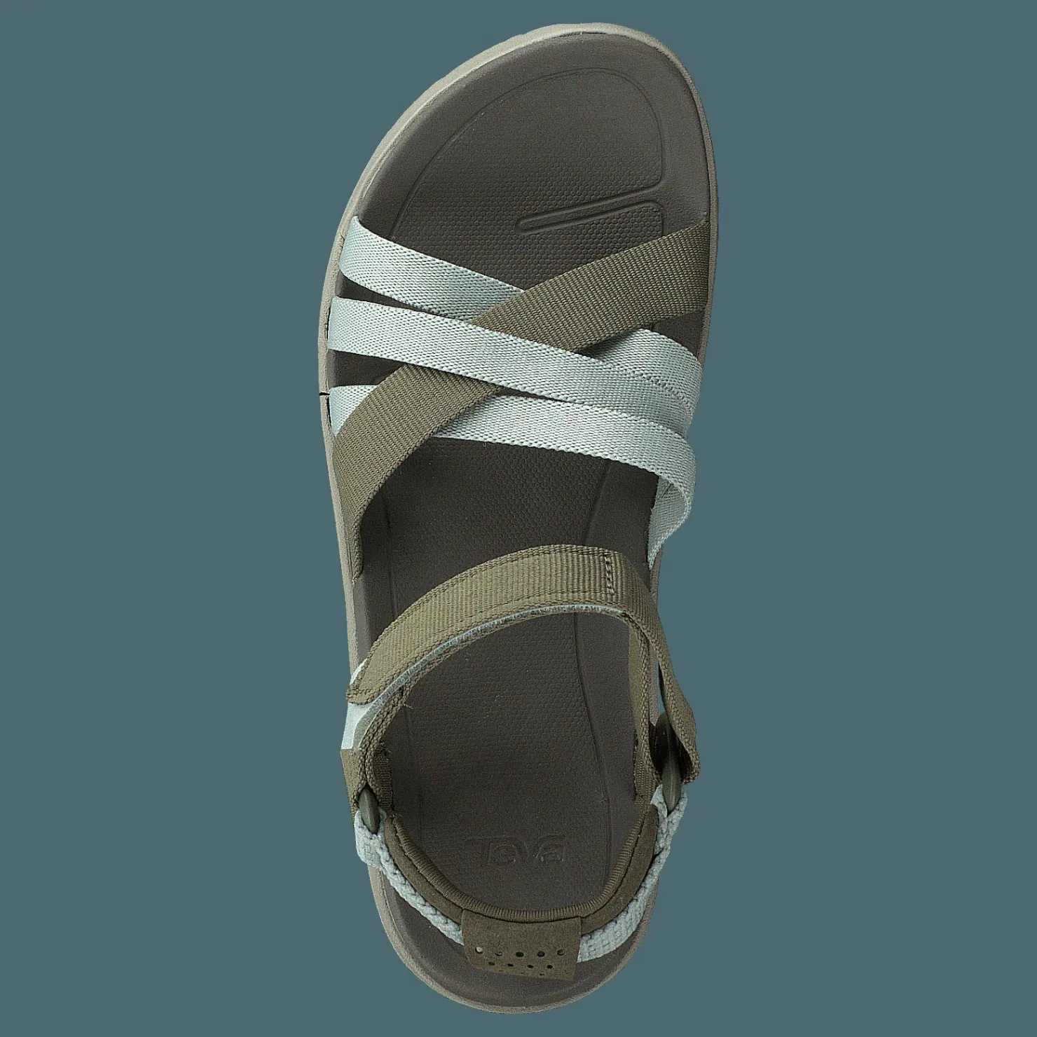 Teva Sanborn Sandal Burnt Olive/seafoam Grå och Grön