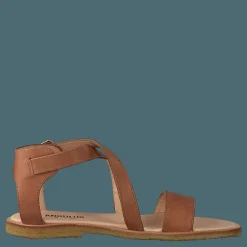 Angulus Sandal With Buckle Tan Brun Hot