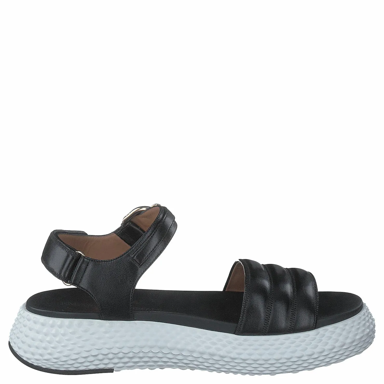 Emporio Armani Sandalo Pelle A083 Black Svart Hot