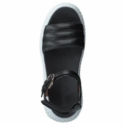 Emporio Armani Sandalo Pelle A083 Black Svart Hot