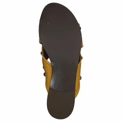 Billi Bi Sandals Yellow Nappa/gold Gul och Guld Best