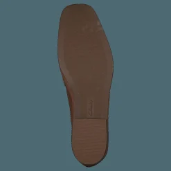 Clarks Sarafyna Iris Nougat Leather Brun Sale