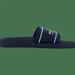St Vincent Polo Club Savannah Bath Slipper M Navy grey Discount