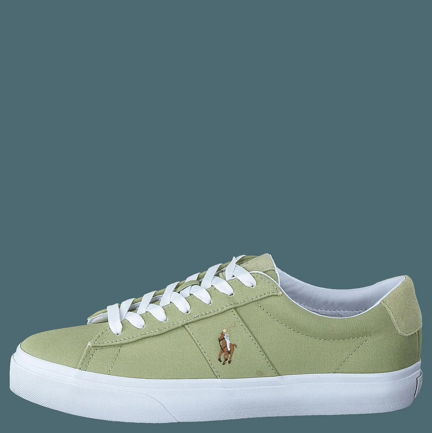 Polo Ralph Lauren Sayer Canvas Sneaker Grön Online