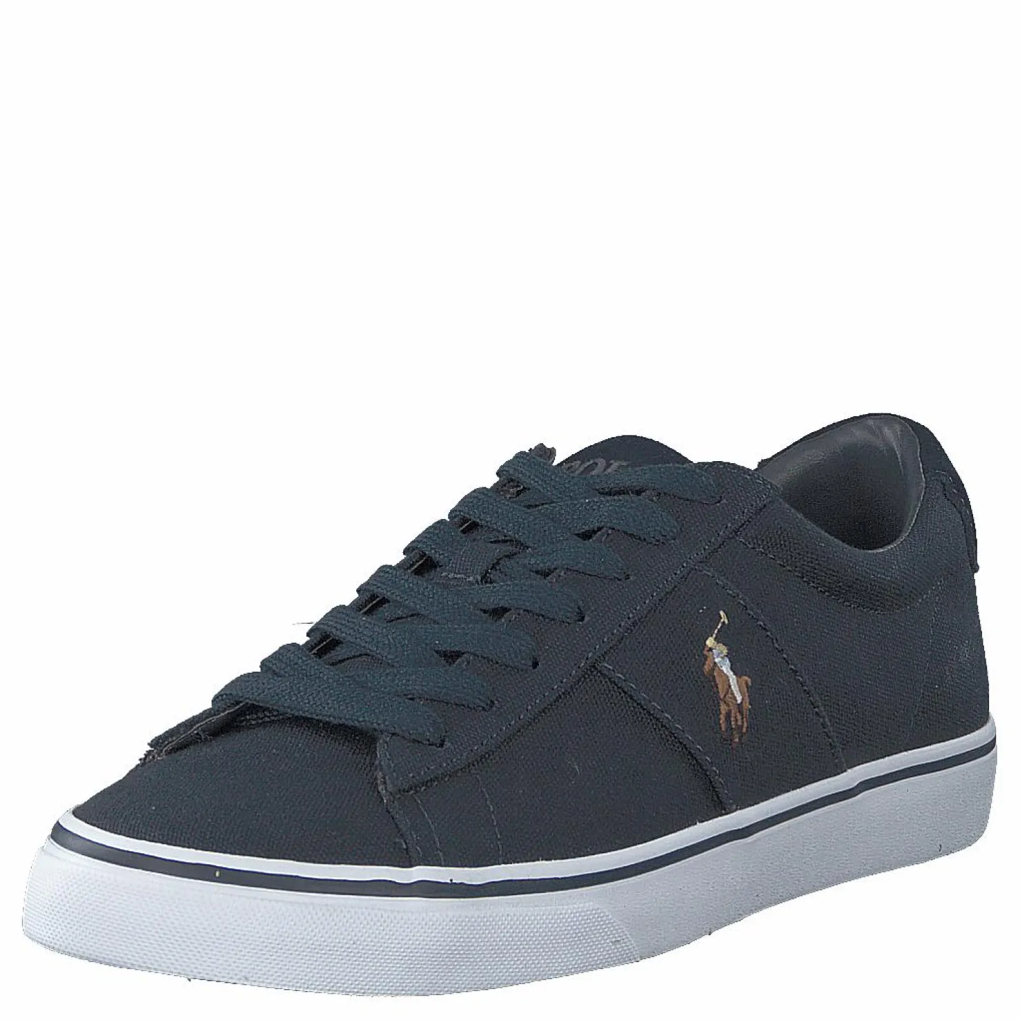 Polo Ralph Lauren Sayer Canvas Sneaker Aviator Navy Blå Sale