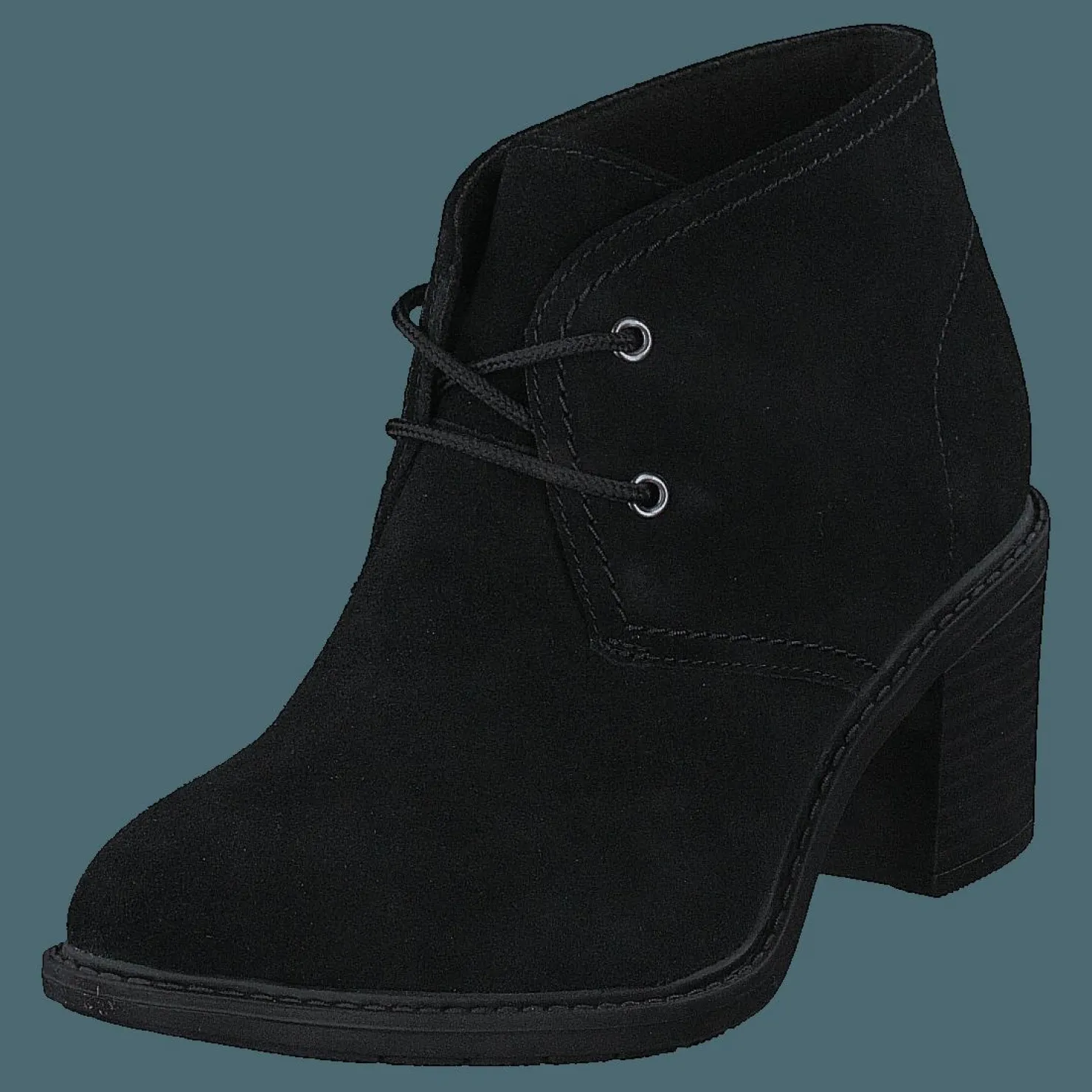 Clarks Scene Laceboot Black Sde Svart Online