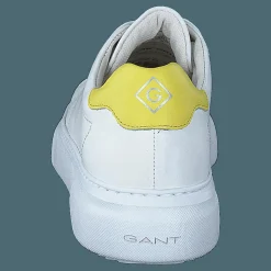 Gant Seacoast Sneaker White/yellow Vit New
