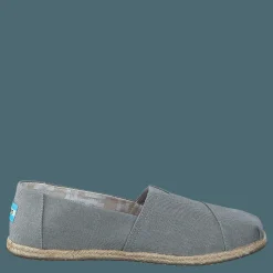 Toms Seasonal Classics Drizzle Grey Washed Canvas Grå Discount