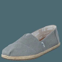 Toms Seasonal Classics Drizzle Grey Washed Canvas Grå Discount