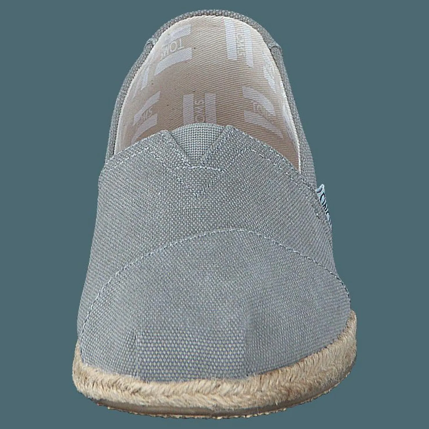 Toms Seasonal Classics Drizzle Grey Washed Canvas Grå Discount
