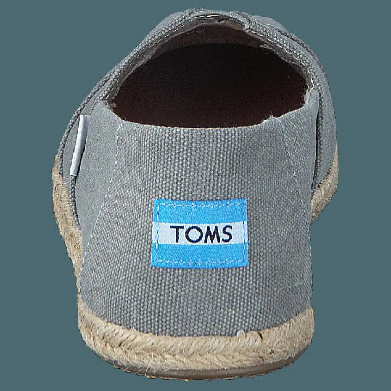 Toms Seasonal Classics Drizzle Grey Washed Canvas Grå Discount