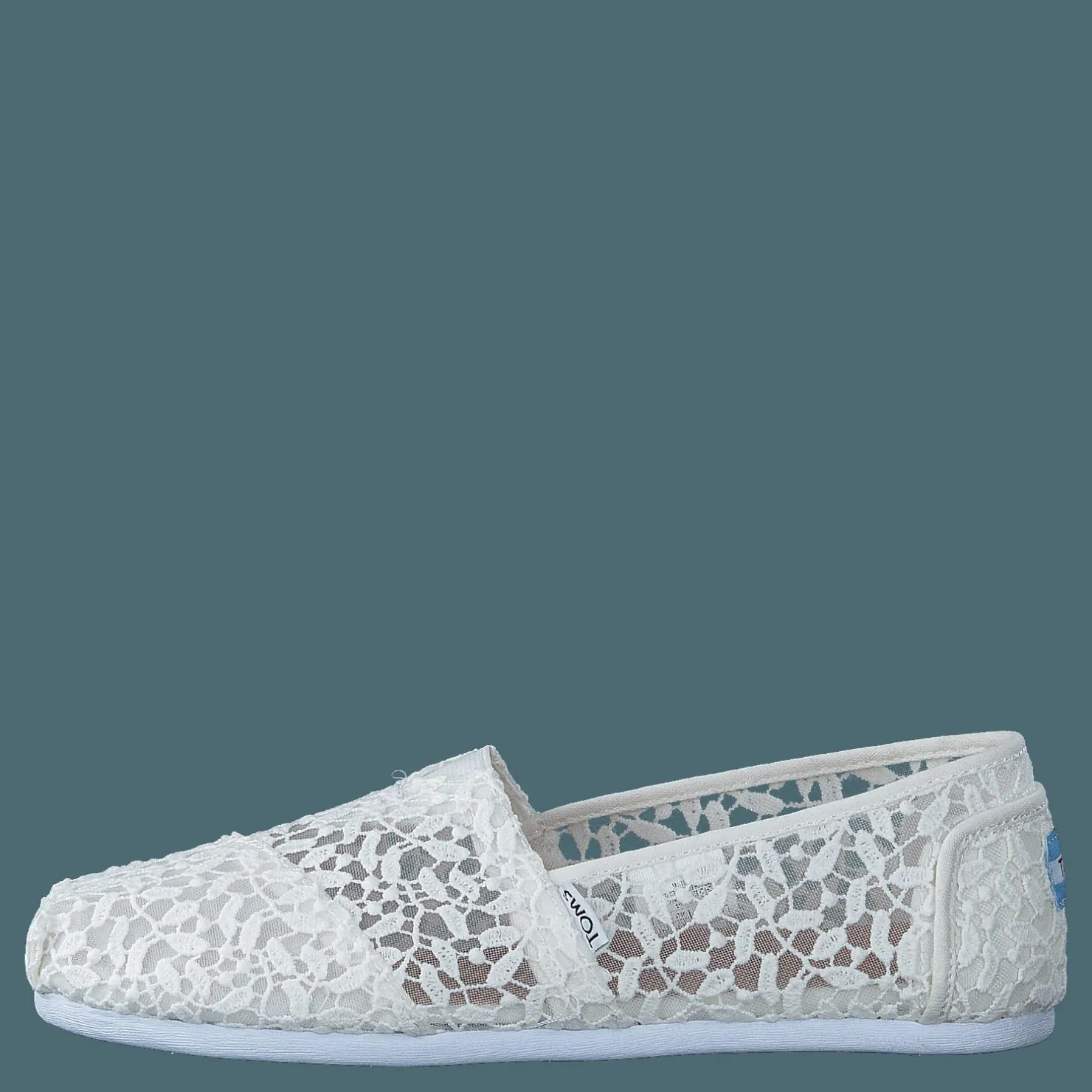 Toms Seasonal Classics White Lace Leaves Vit Online