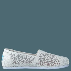Toms Seasonal Classics White Lace Leaves Vit Online