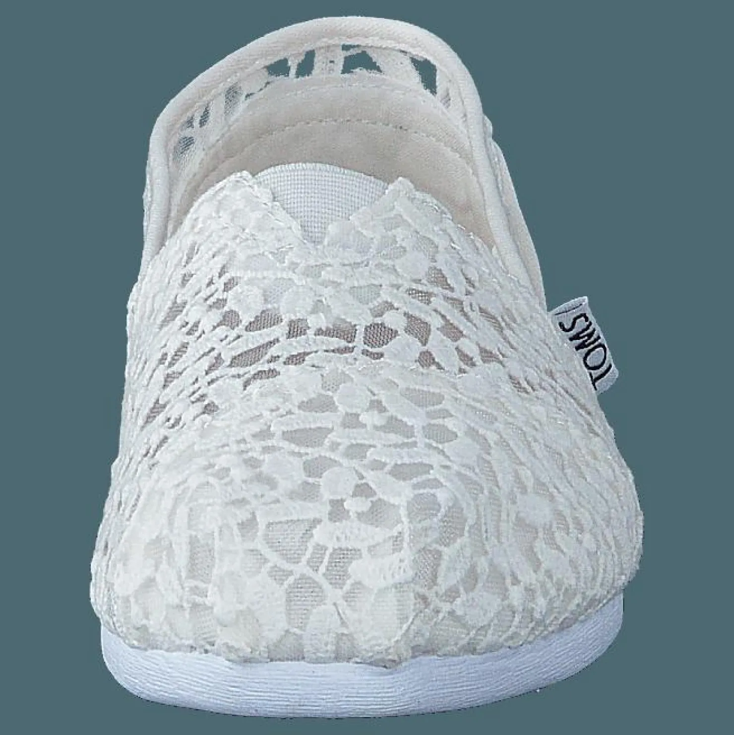 Toms Seasonal Classics White Lace Leaves Vit Online