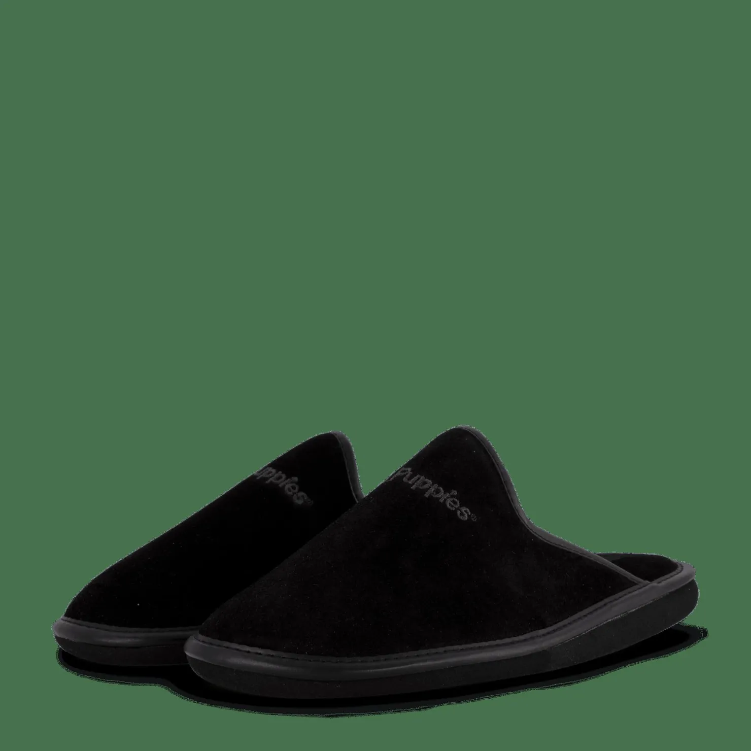 Hush Puppies Seattle Suede Black Svart New