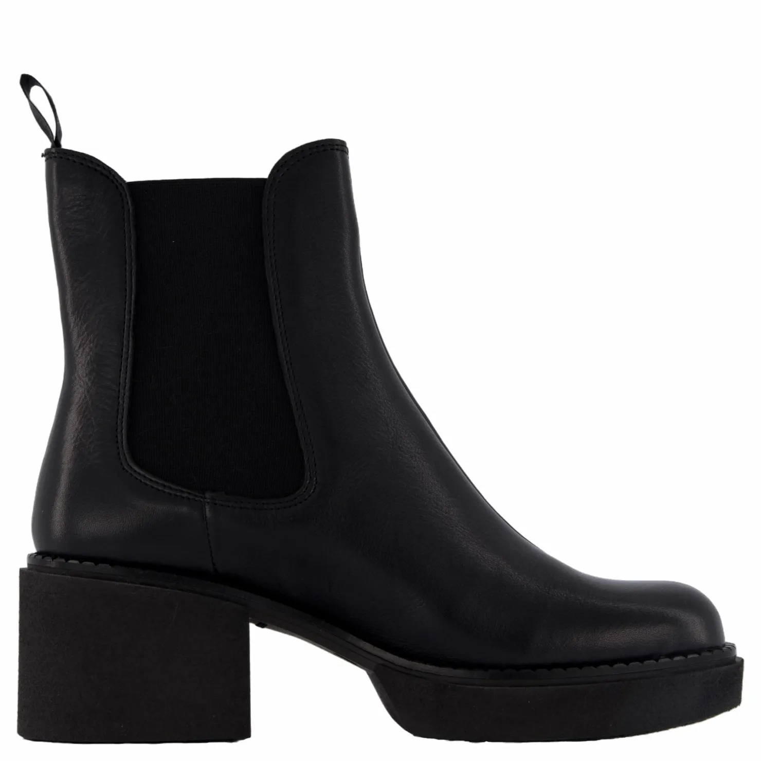 Ten Points Selma Chelsea Boots Black Svart Online