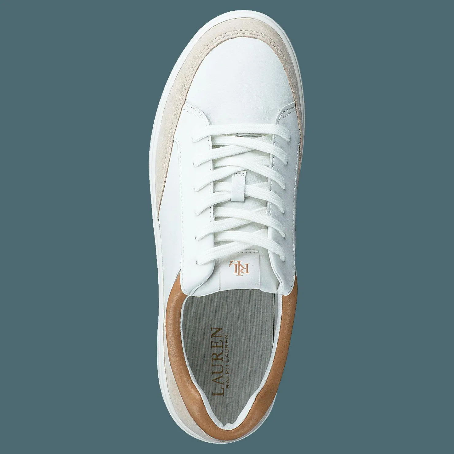 Lauren Ralph Lauren Sfspclf/kdsde/sftnp-hailey-sk- Snow White/parchment/buff Vit och Beige Best