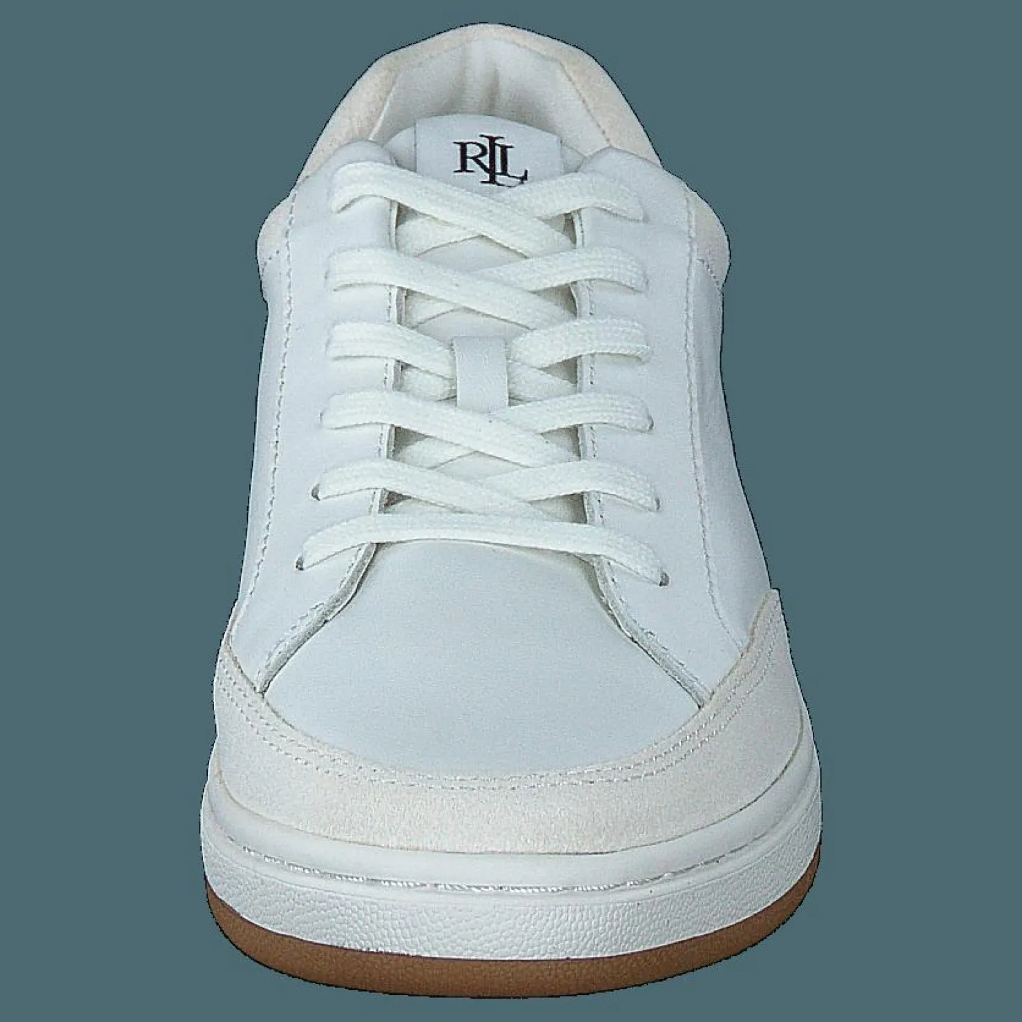 Lauren Ralph Lauren Sft Sprt Clf/suede-hailey-sk-l Snow White/club House Cream Vit Sale