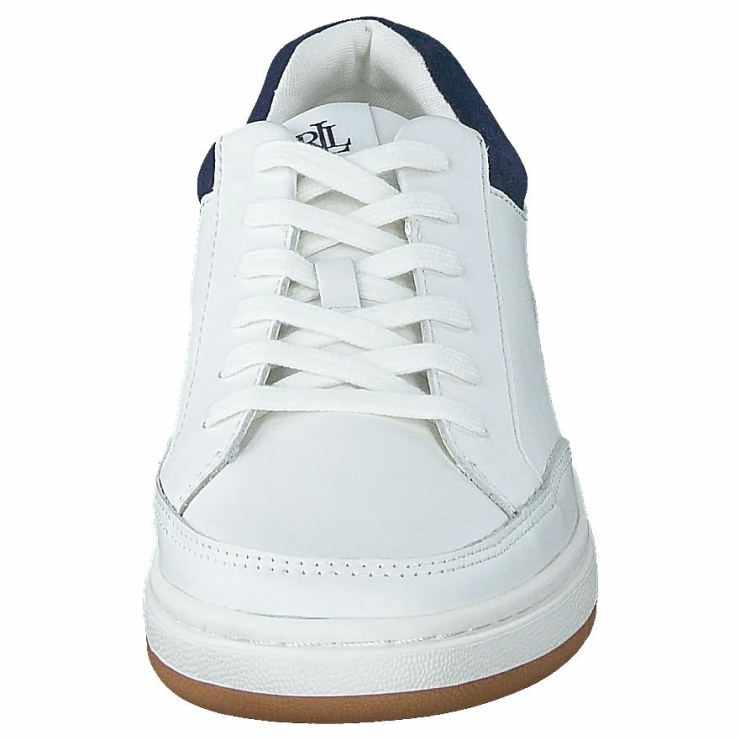 Lauren Ralph Lauren Sft Sprt Clf/suede-hailey-sk-l Snow White/french Navy Vit Hot