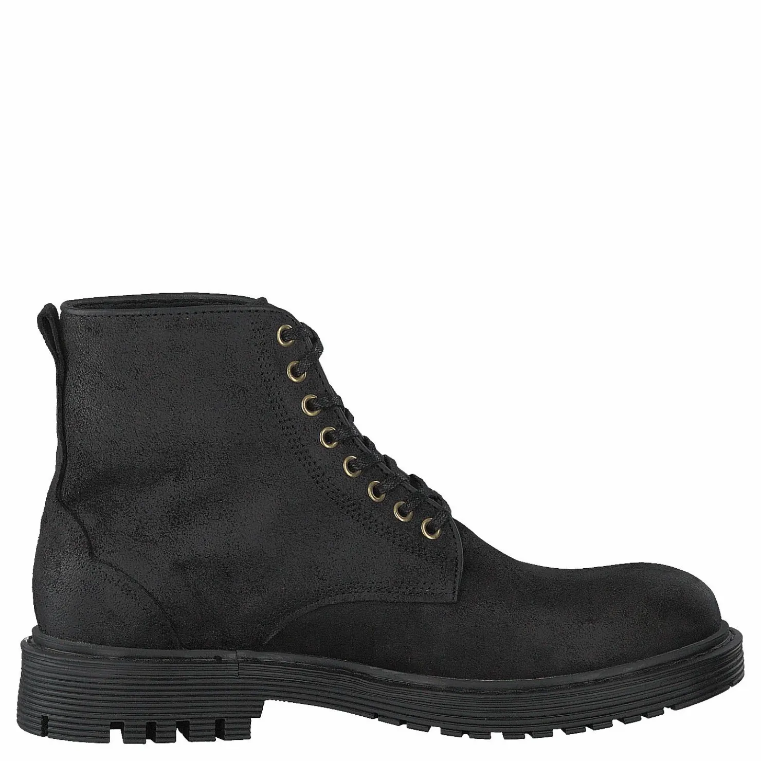 Sneaky Steve Sharp Black Suede Svart Best