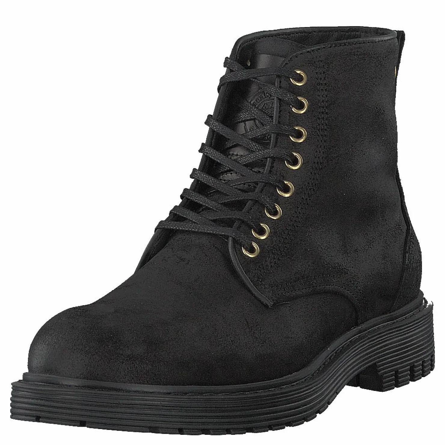 Sneaky Steve Sharp Black Suede Svart Best
