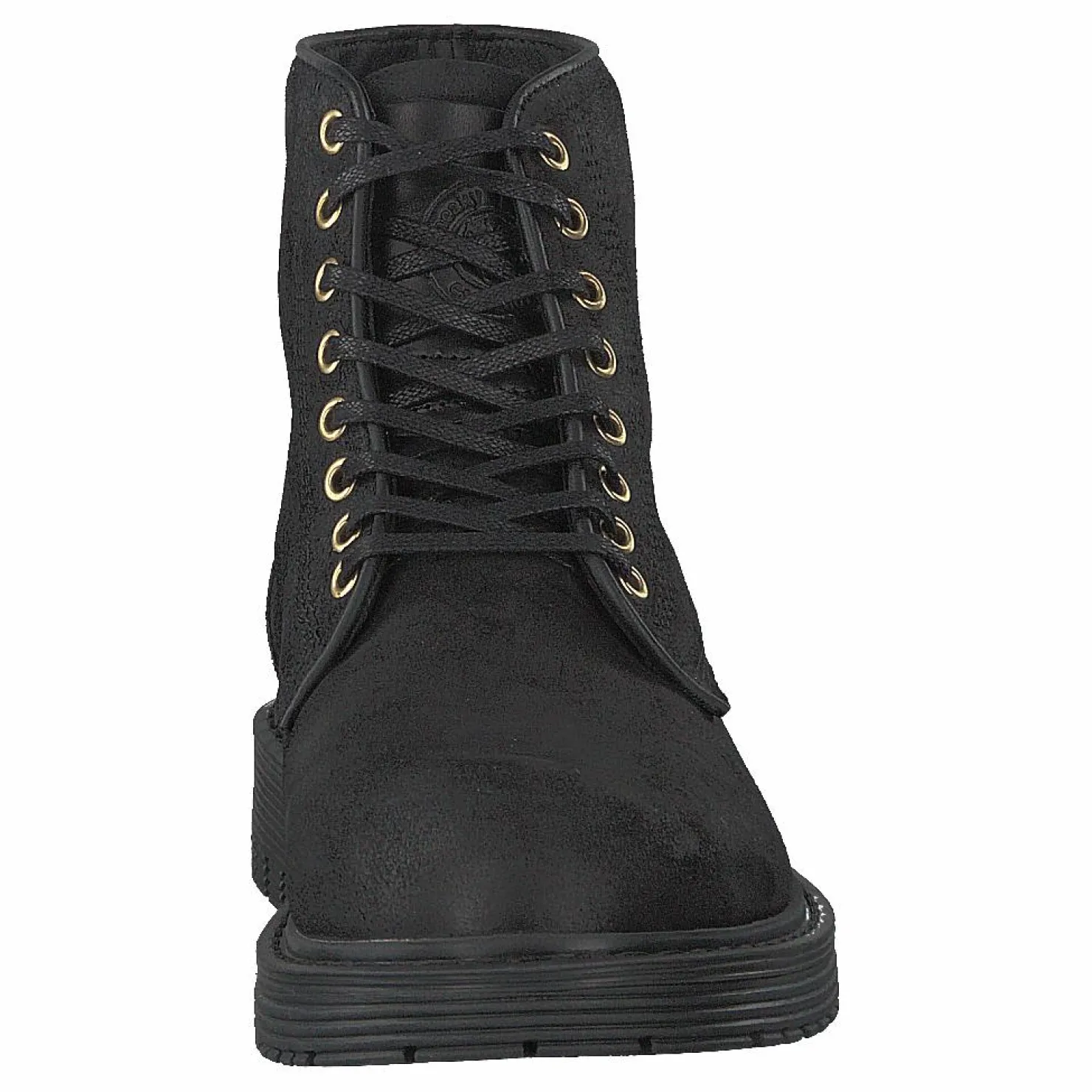 Sneaky Steve Sharp Black Suede Svart Best