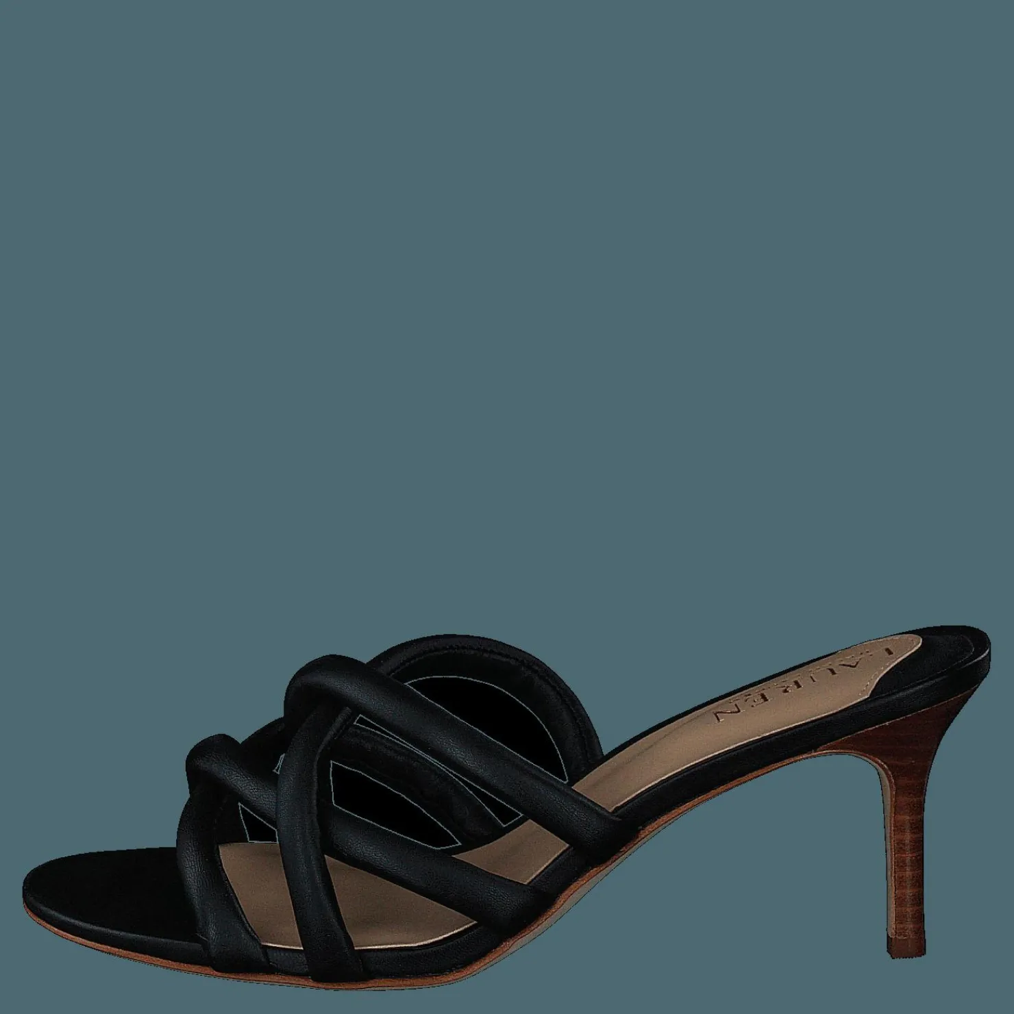 Lauren Ralph Lauren Sheep Nappa-liliana-sn-hes Black Svart Clearance
