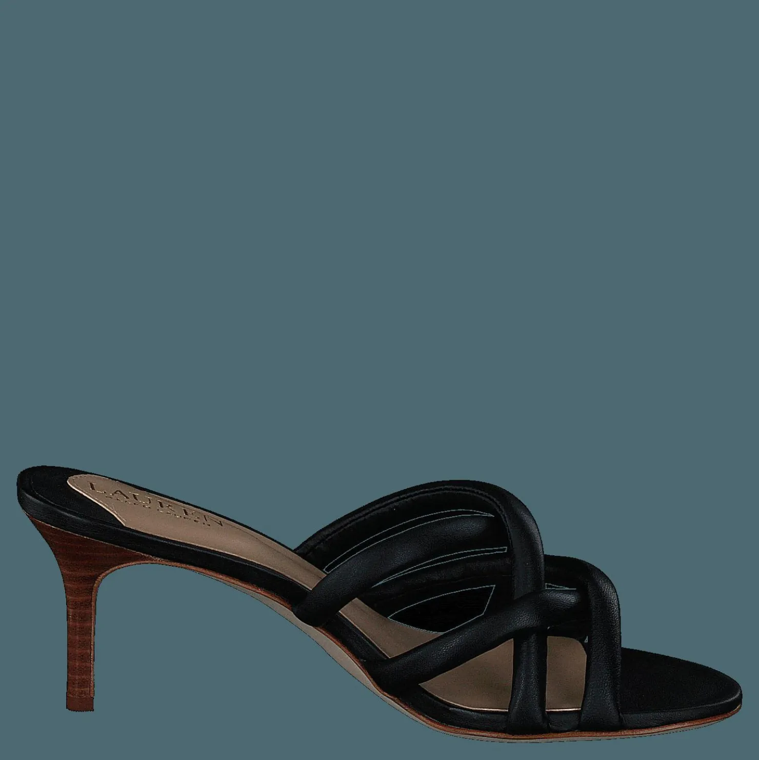 Lauren Ralph Lauren Sheep Nappa-liliana-sn-hes Black Svart Clearance