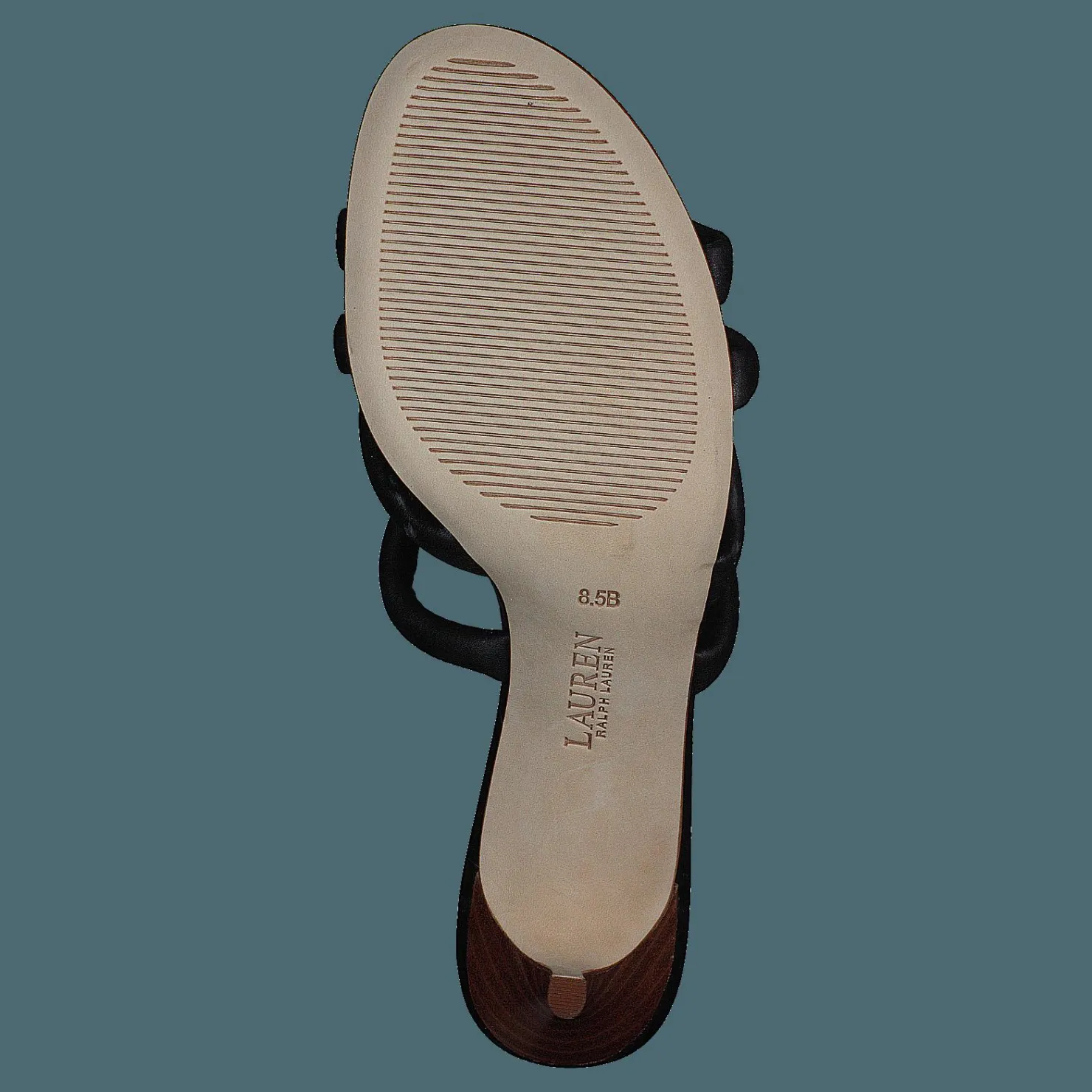 Lauren Ralph Lauren Sheep Nappa-liliana-sn-hes Black Svart Clearance