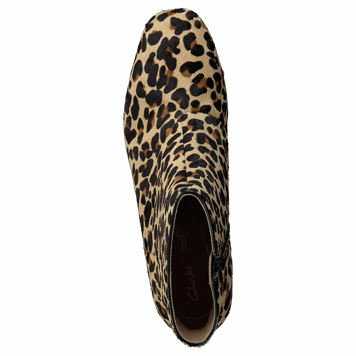 Clarks Sheer Flora Leopard Print Brun Hot