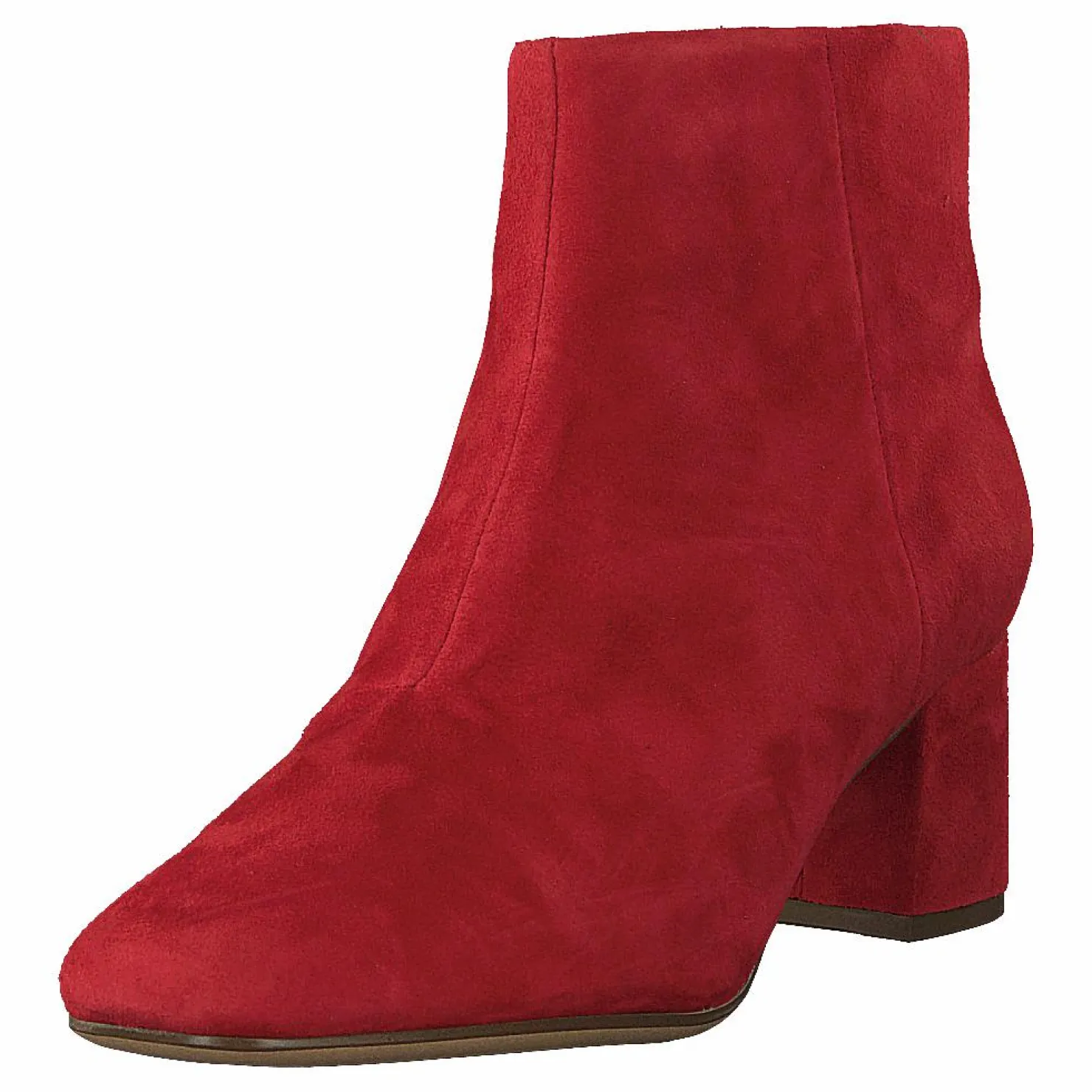 Clarks Sheer Flora Red Suede Röd