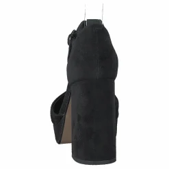 Clarks Sheer100 Strap Black Suede Svart Hot