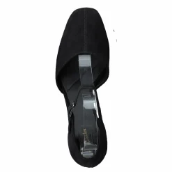 Clarks Sheer100 Strap Black Suede Svart Hot